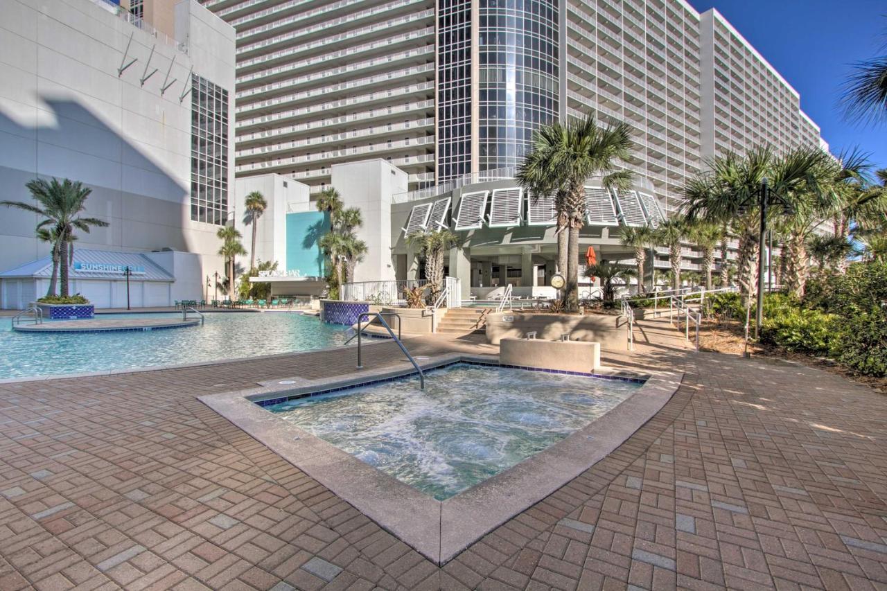 Comfy Pcb Condo With View And Private Beach Access! Panama City Beach Esterno foto
