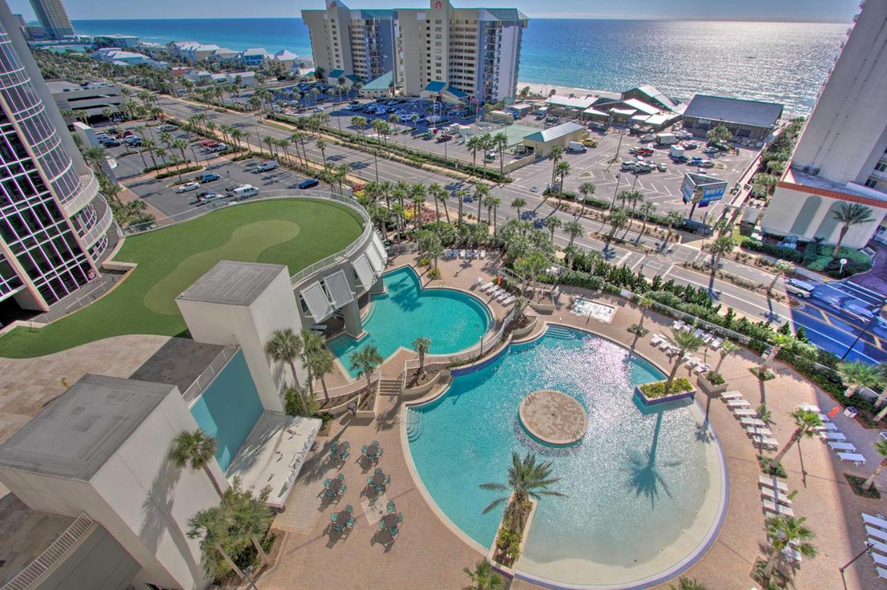 Comfy Pcb Condo With View And Private Beach Access! Panama City Beach Esterno foto
