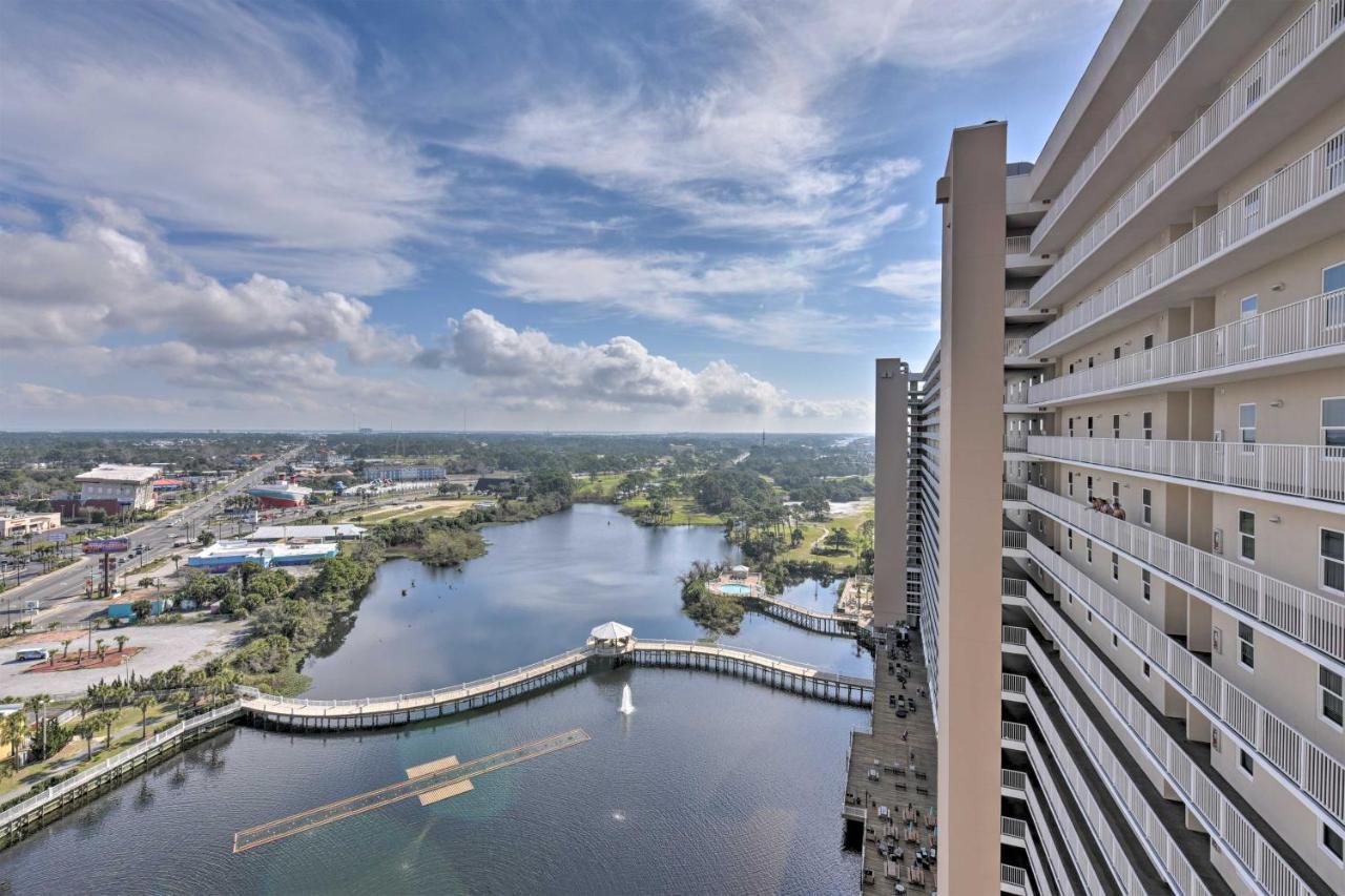 Comfy Pcb Condo With View And Private Beach Access! Panama City Beach Esterno foto