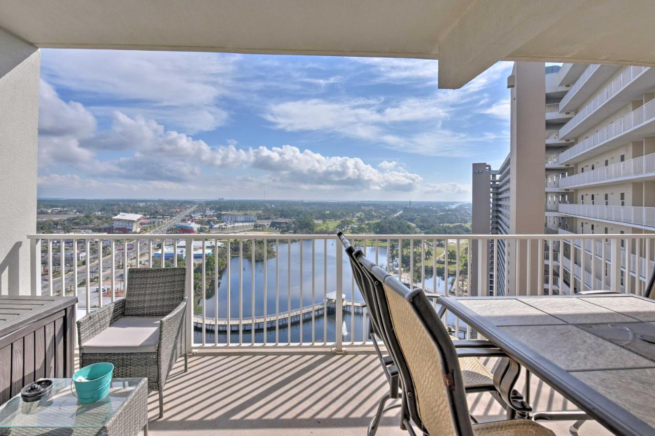 Comfy Pcb Condo With View And Private Beach Access! Panama City Beach Esterno foto